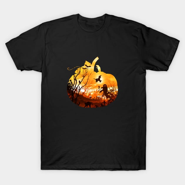 All Hallows Eve T-Shirt by DVerissimo